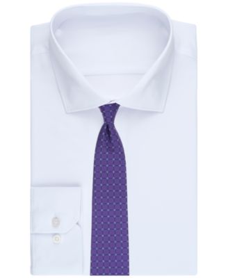 Men's Meyers Grid Pattern Tie, Macy's Exclusive
