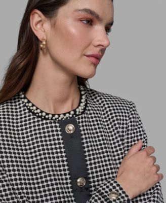 Women's Front Button Topper Jacket