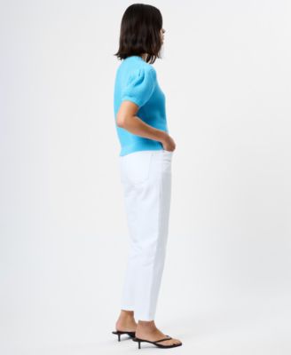 Women's Remy Collared V-Neck Top