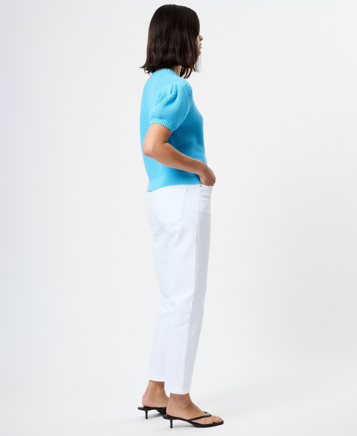 Fcuk Women's Remy Collared V-Neck Top