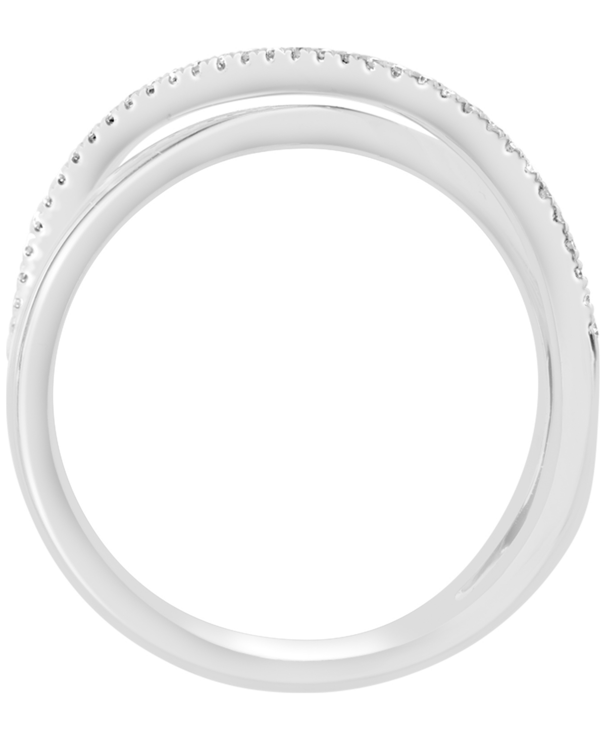 Effy Collection Diamond Ring (1/5 Ct. T.w.) In Sterling Silver In Silver