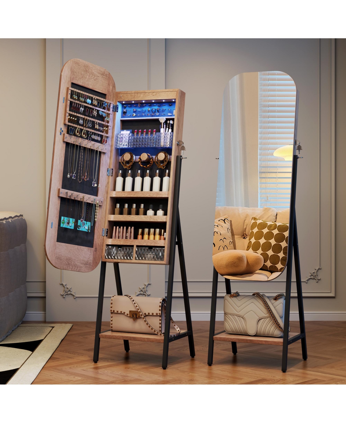 Vlsrka Color Block Full Length Mirror