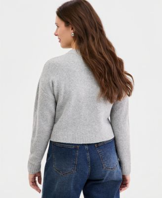 Women's Embellished Heart Cardigan Sweater, Macy's Exclusive