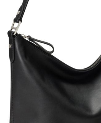 Large Smooth Leather Tasha Bucket Bag