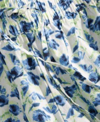 Women's Ditsy Floral Pull-On Shorts, Macy's Exclusive