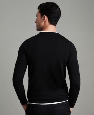 Men's Merino Wool Crew Neck Sweater