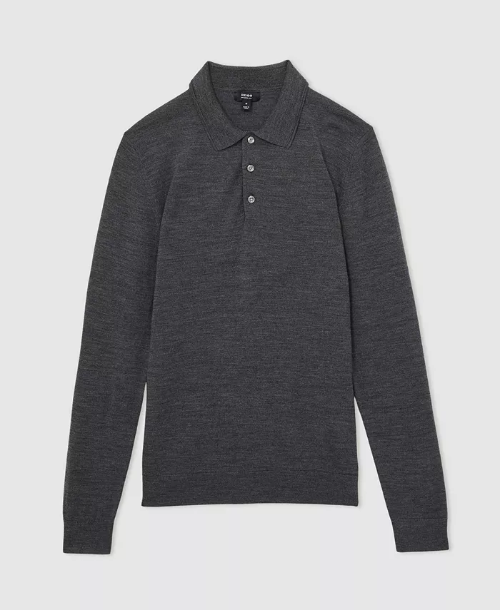 Men's Merino Wool Polo Shirt - thumbnail 9