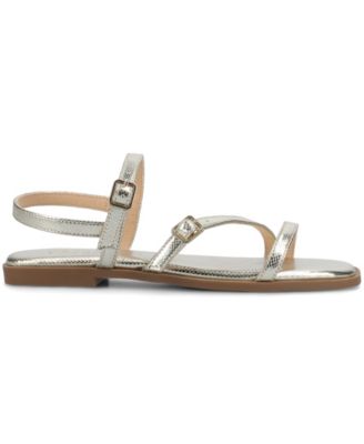 Women's Brianna Asymmetrical Strappy Flat Sandals