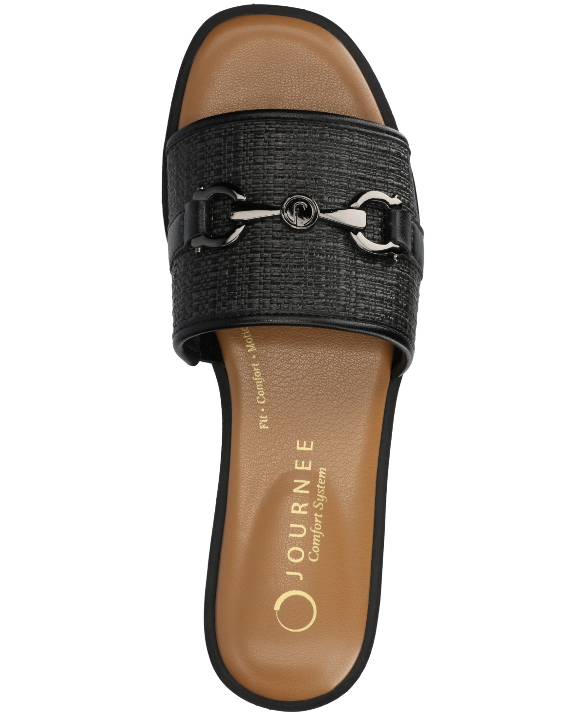 Journee Collection Women's Priya Open Toe Slip On Heels