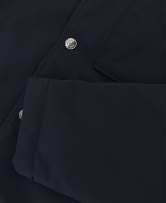 Men's Lightly-Padded Patch-Pocket Jacket