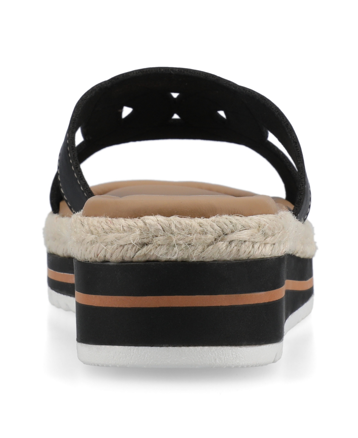 Journee Collection Women's Rosalinda Slip On Open Toe Espadrille Sandals