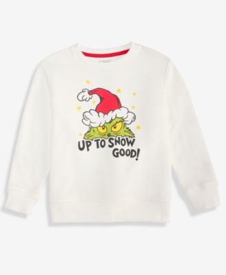 Epic Threads - Boys 5-20 Grinch Up To Snow Good Sweatshirt