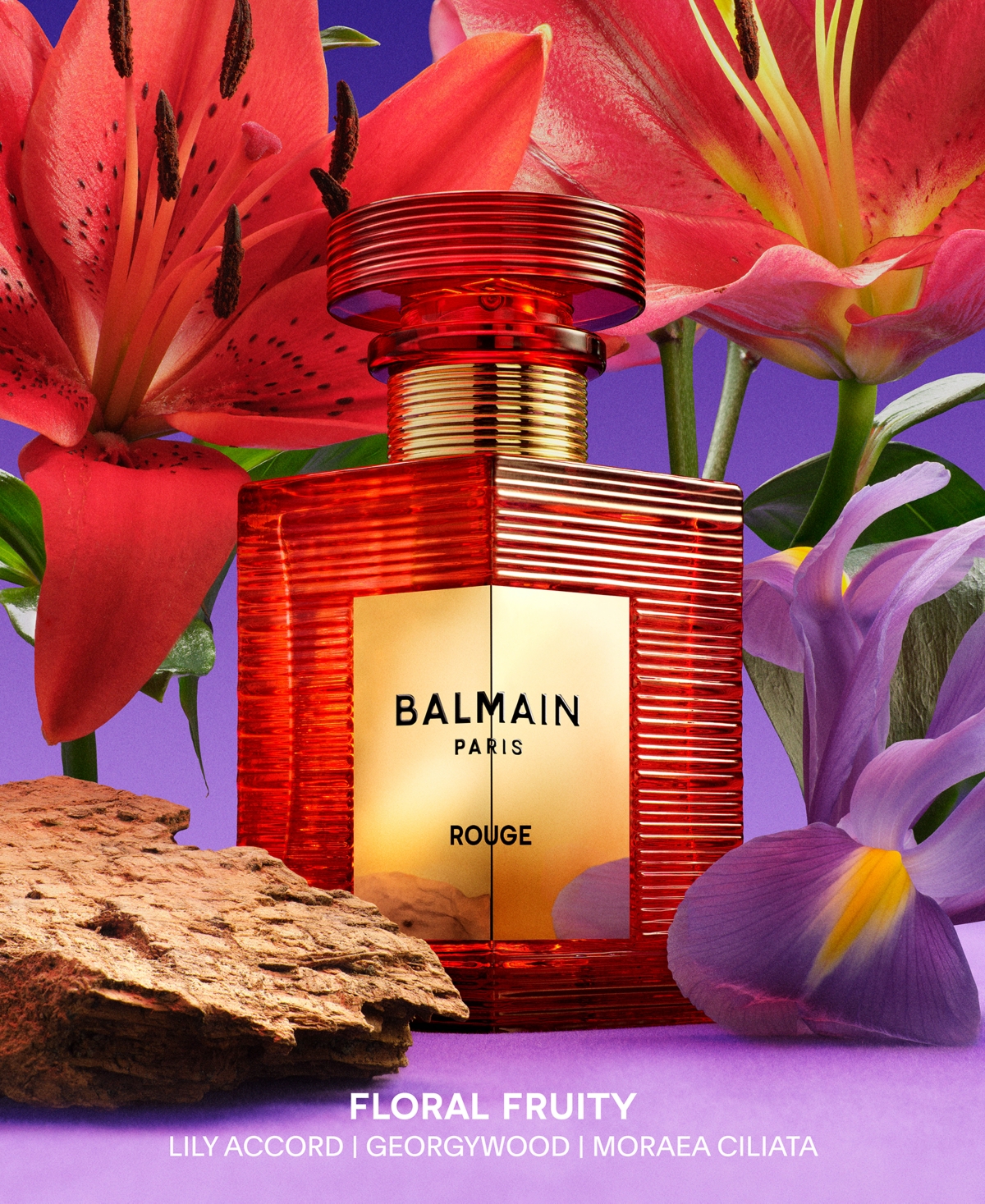 Balmain Beauty Rouge Candle, 7 oz.