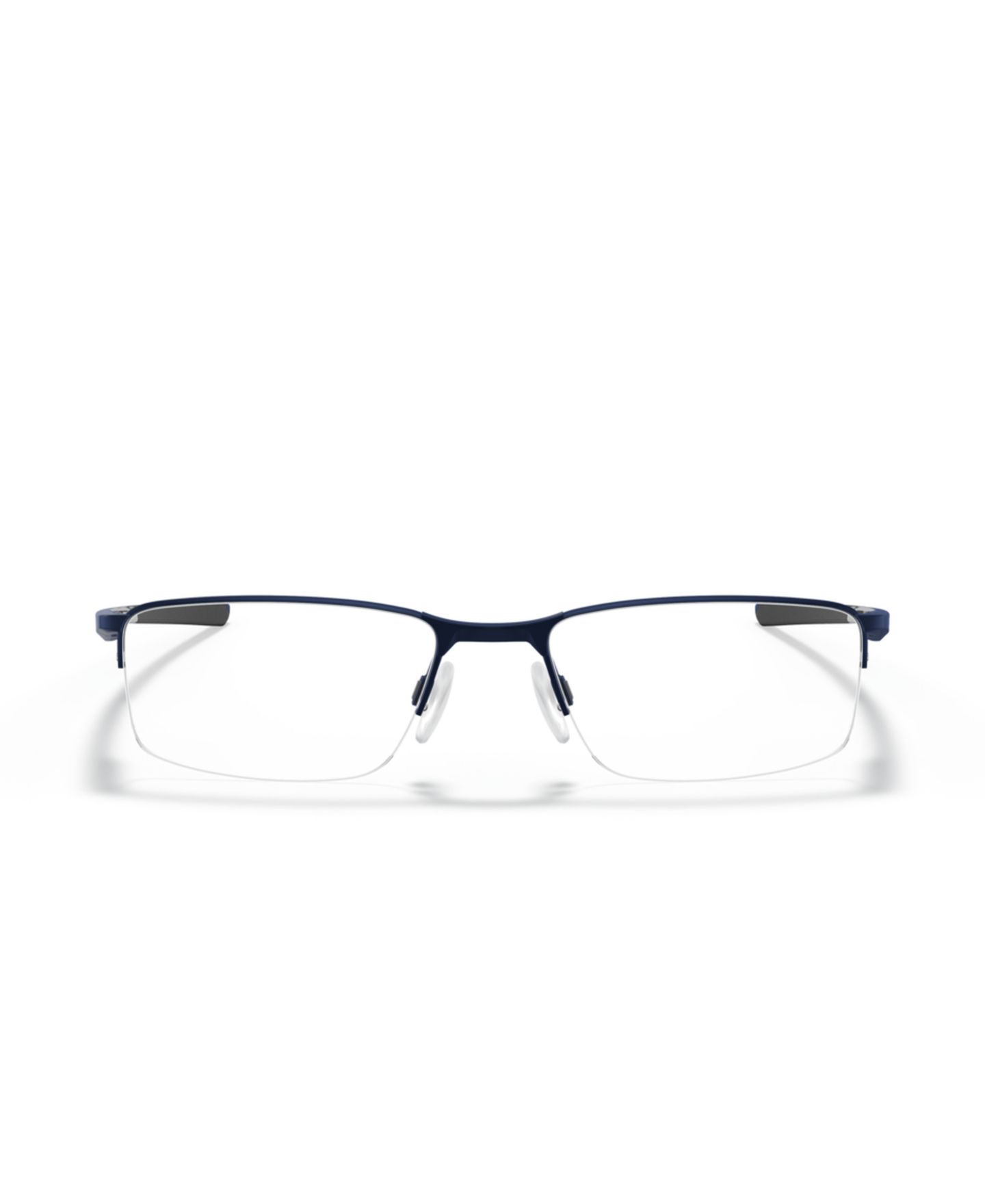 Мужские очки Oakley Man Rectangle Metal OX3218 Socket 5.5 Eyeglasses, цвет: Тёмный синий — фото 9