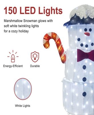 3' Marshmallow Man Christmas Holiday D&eacute;cor