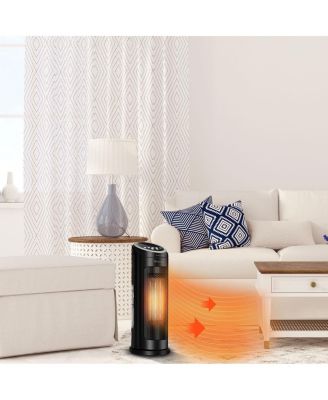 1500 W LED Portable Oscillating PTC Ceramic Space Heater.