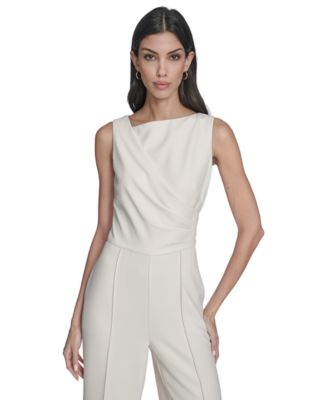 Women's Signature Stretch Boat Neck Jumpsuit