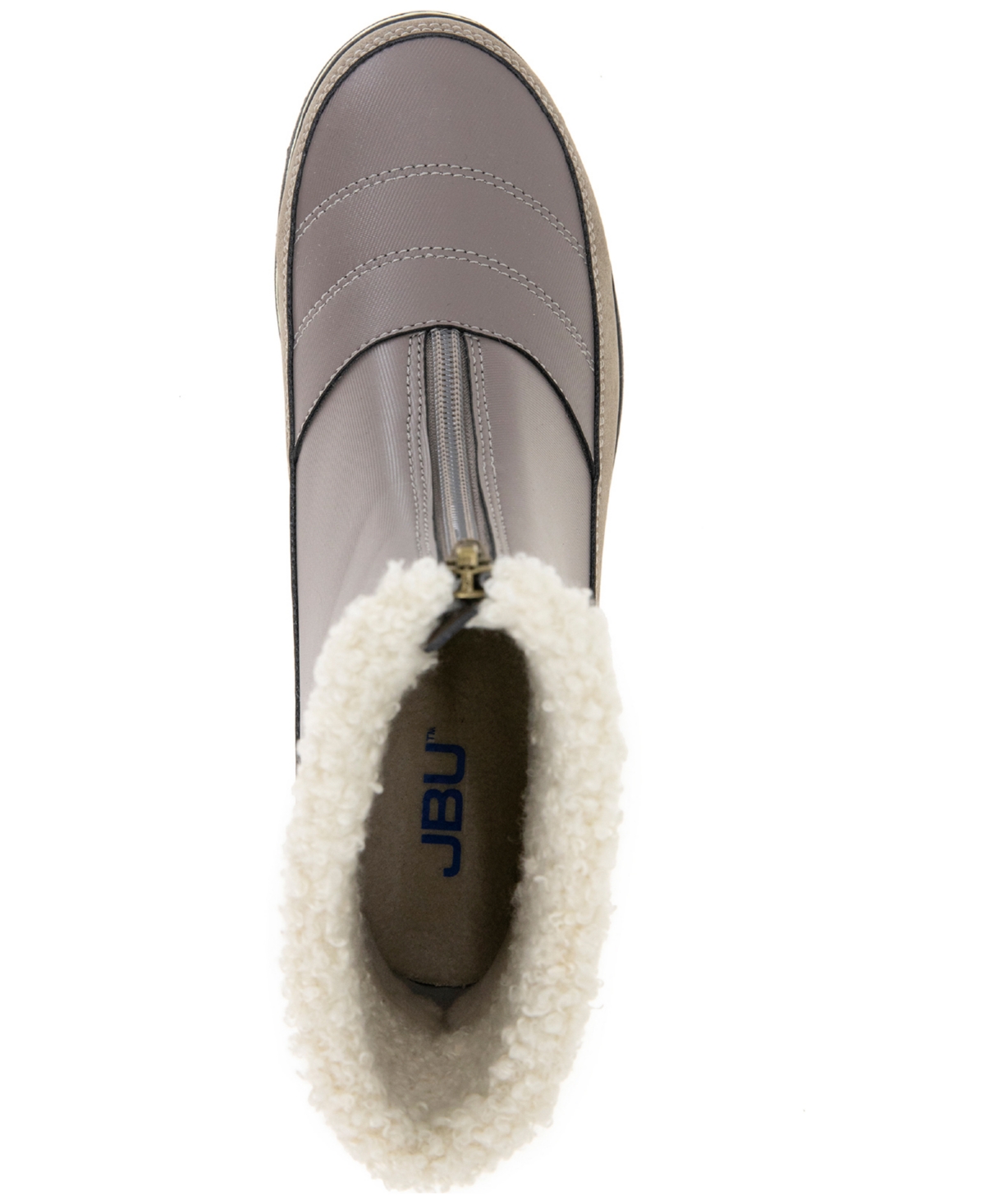 Jbu Women's Snowbound Encore Zip Front Cold-weather Boots In Brown