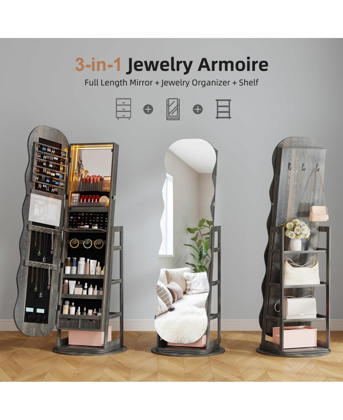 Vlsrka Hollywood Led Full Length Mirror