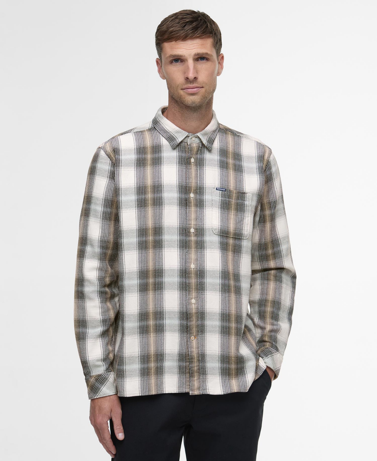 Barbour Men's Hawthorn Checked Relaxed-fit Shirt In Multi