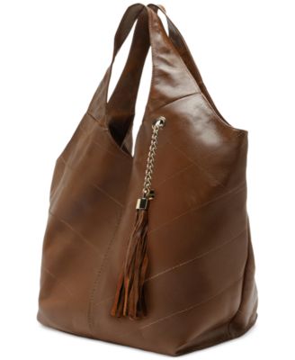 Sonya Extra Large Leather Hobo Bag