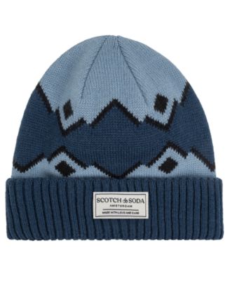 SCOTCH & SODA - Men's Fair Isle Cuff Beanie