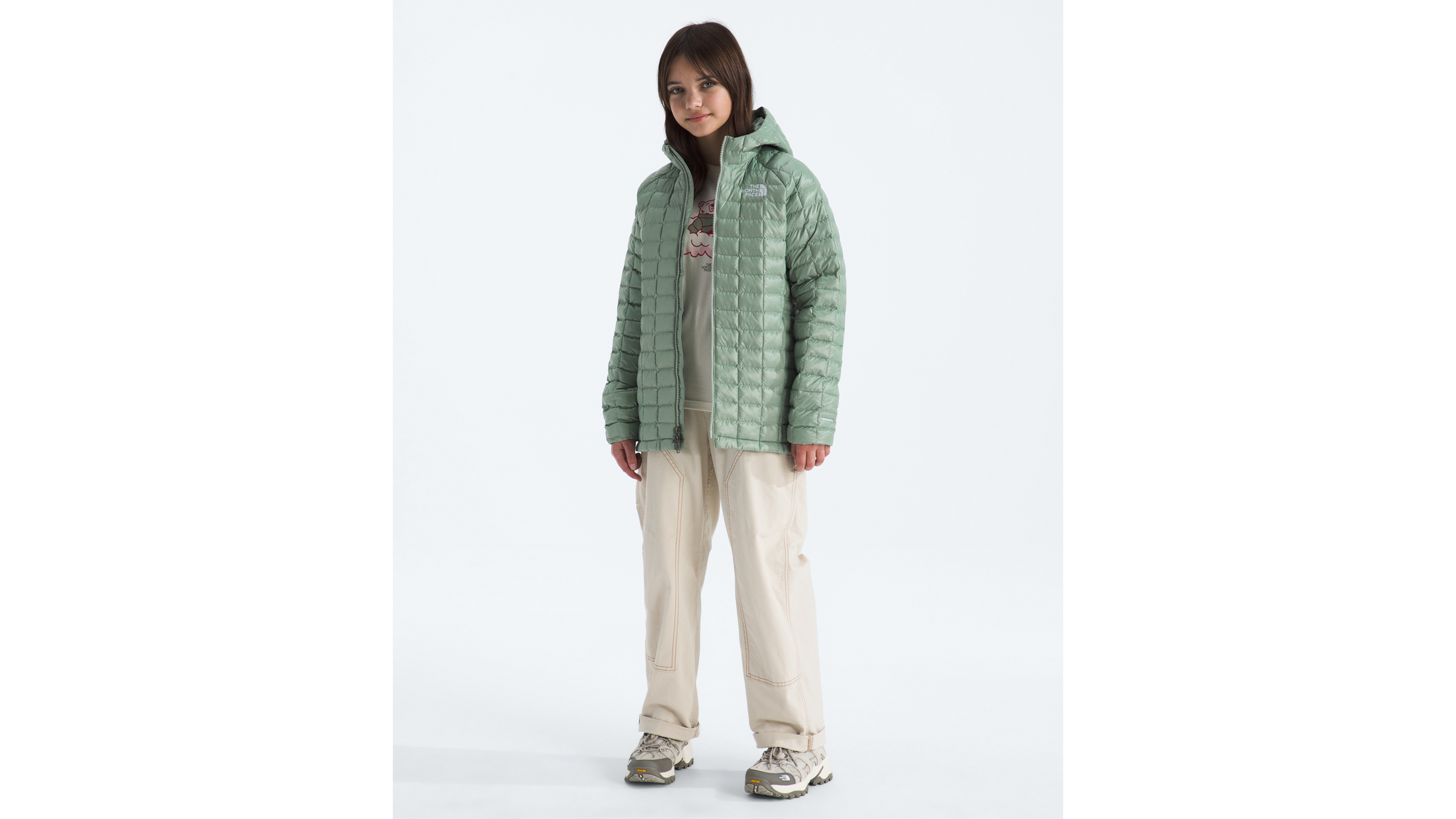 The North Face Girls 6-16 Thermobal Parka Jacket