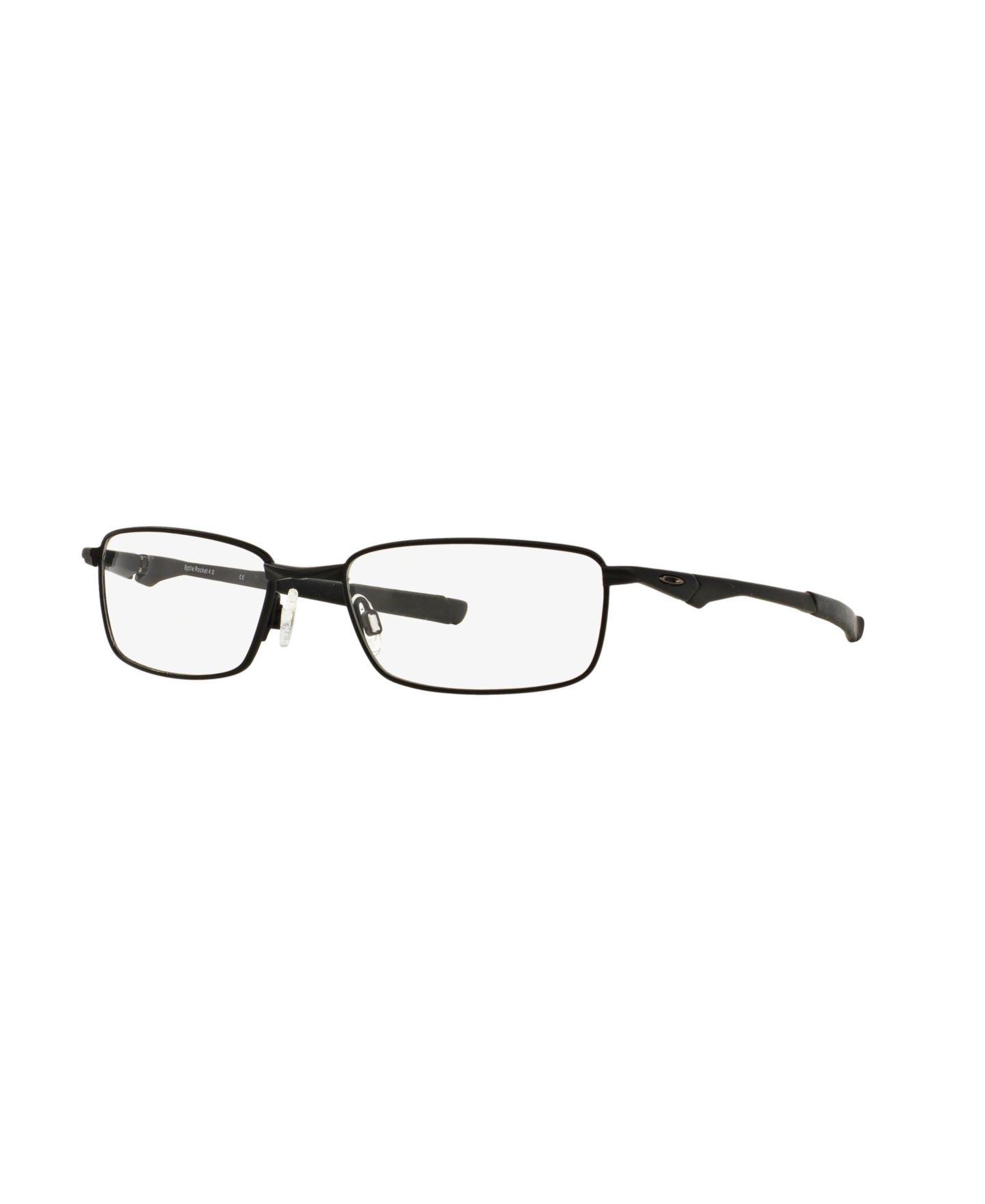 Мужские очки Oakley Man Rectangle Metal OX3009 Bottle Rocket™ 4.0 Eyeglasses, цвет: Чёрный — фото 8