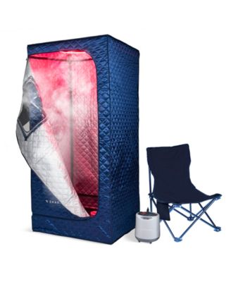 Steam Sauna and Red Light Therapy Portable Spa