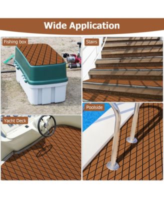 EVA Foam Boat Decking Sheet with Diamond Shape for Boat Surfboard