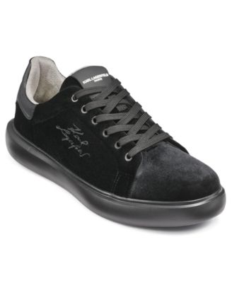 KARL LAGERFELD PARIS - Men's Round Toe Sneakers