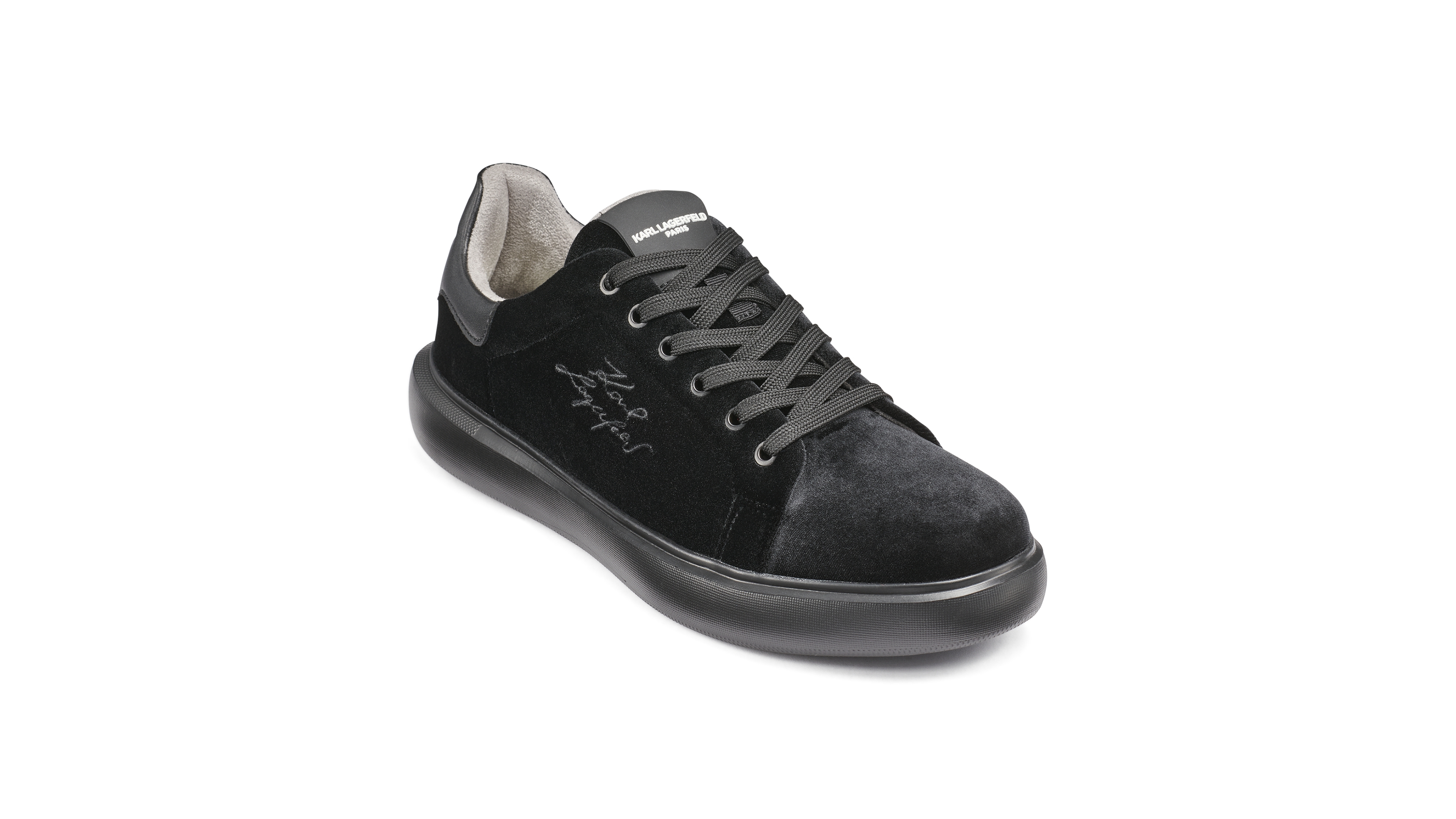 Karl Lagerfeld Paris Men's Round Toe Sneakers