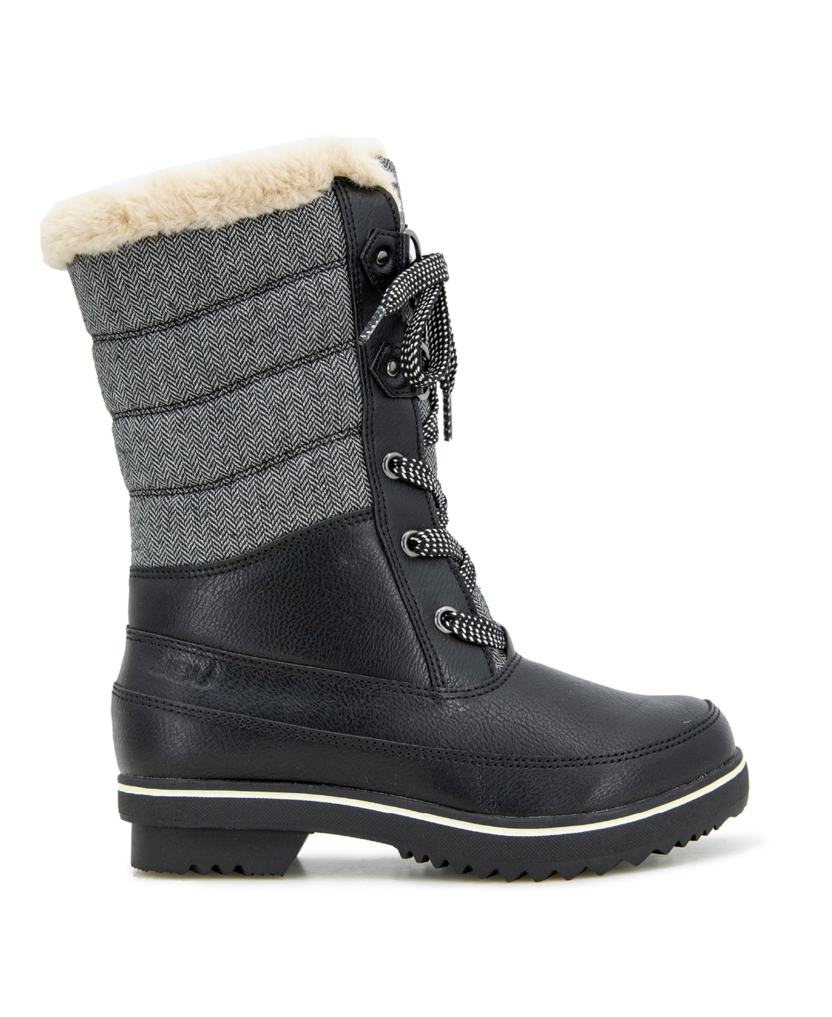 Jbu Women's Summit Cold-weather Boots In Black