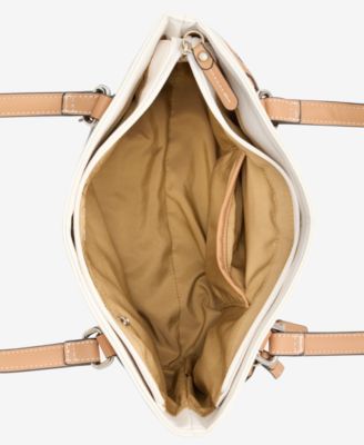 Large Color Block Tote Bag, Macy's Exclusive