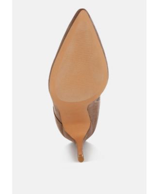 Womens Agmati Lace Up Stiletto Boots