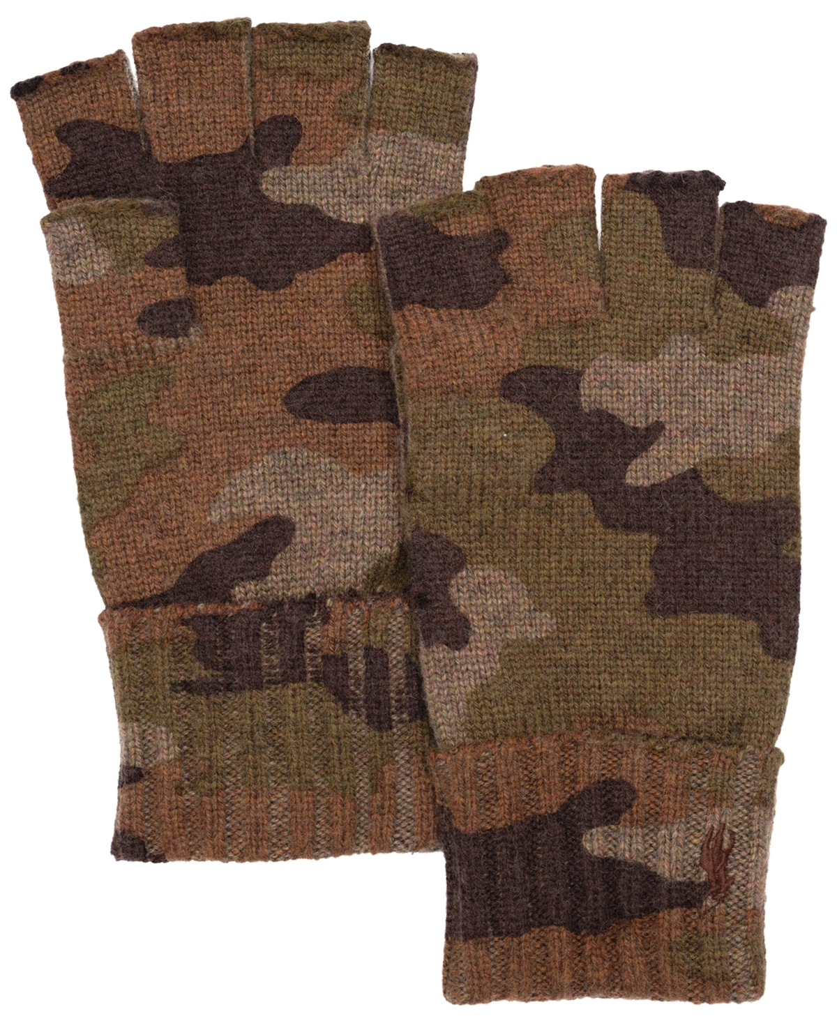 Polo Ralph Lauren Men's Camo Fingerless Gloves