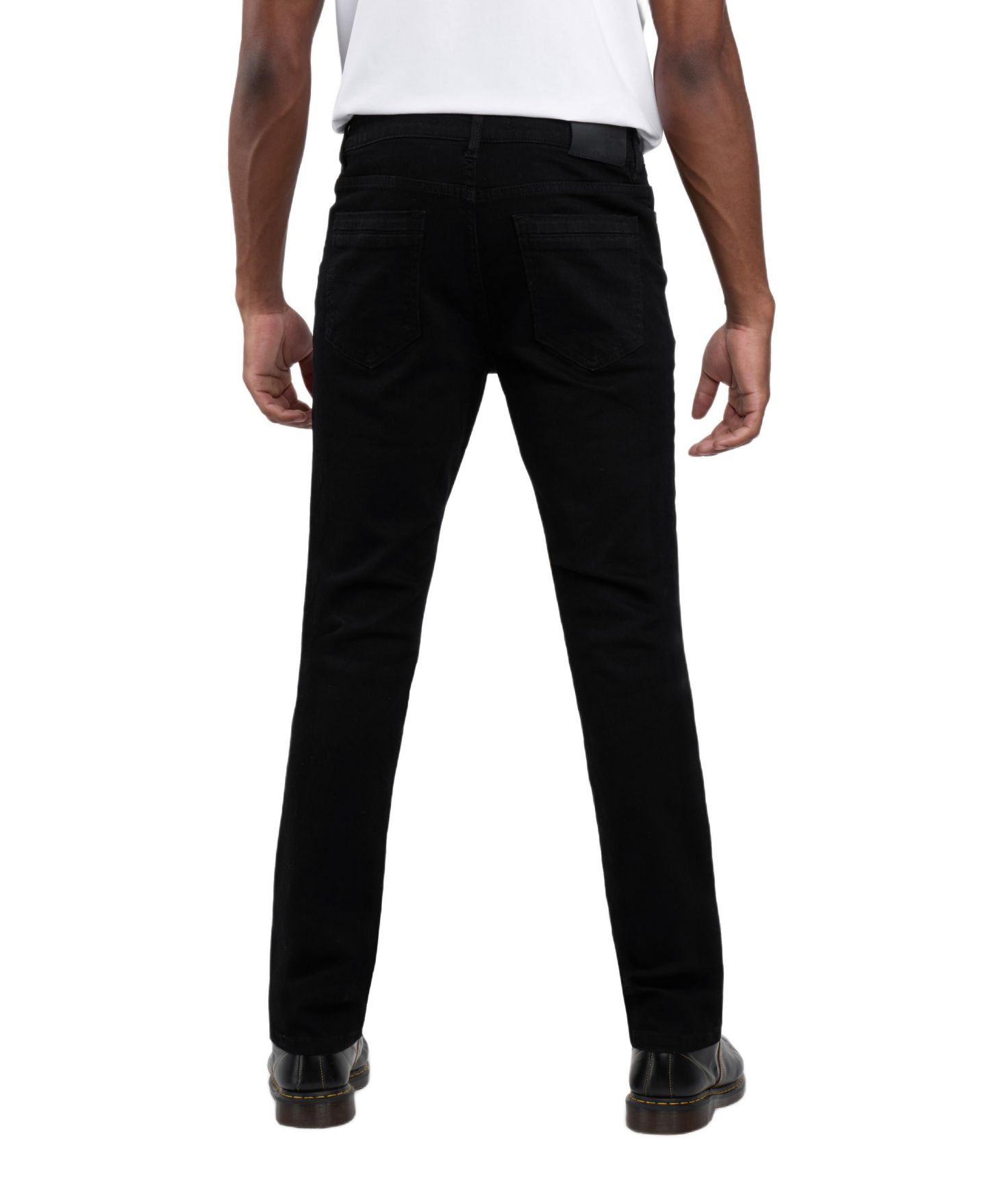 Мужские джинсы SPRING + MERCER Super Soft Slim Fit, цвет: Угольно-чёрный — фото 2