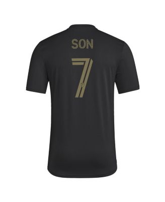 Men's Son Heung-Min Black LAFC Pre-Game T-Shirt