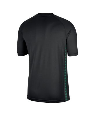 Men's Black Minnesota Timberwolves Classic Edition Hardwood Classics Authentic Game Shooting T-Shirt