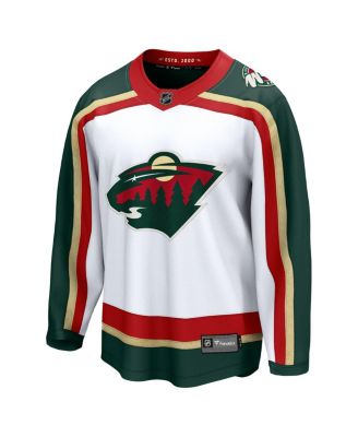 Men's White Minnesota Wild 25th Anniversary Breakaway Jersey