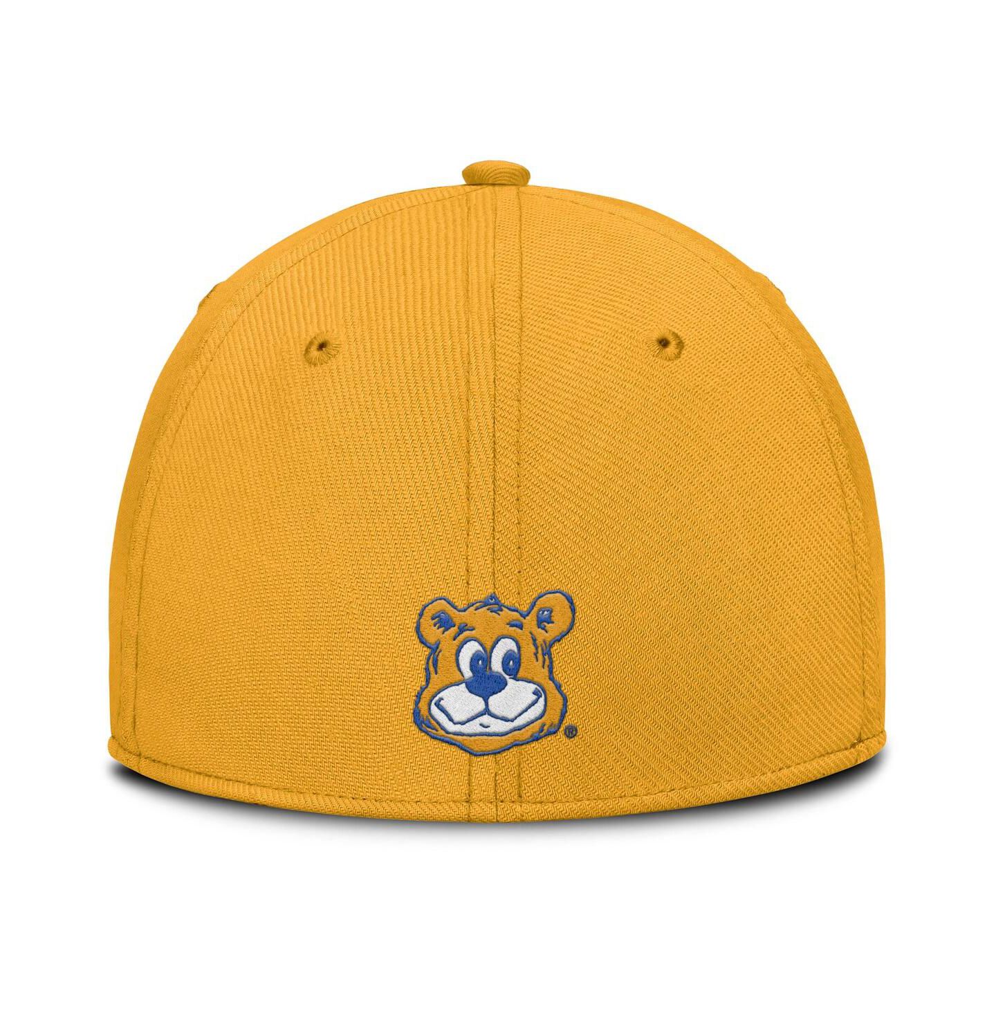 Мужская кепка Nike Gold Ucla Bruins Rise Academic Dri-FIT Flex Hat — фото 4