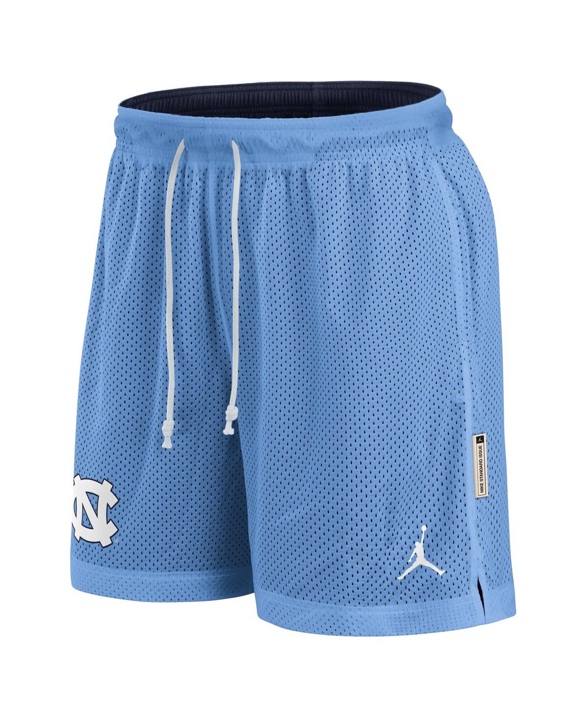 Jordan Men's Carolina Blue/navy North Carolina Tar Heels Courtside Standard Issue Dri-fit Reversible Shorts In Multi