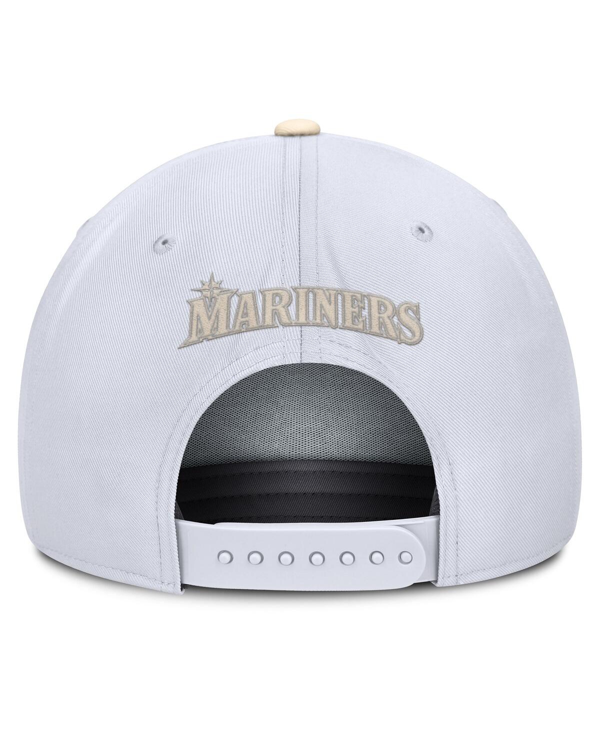 Nike Men's White/Cream Seattle Mariners Pro Performance Snapback Hat