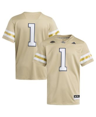 adidas - Men's 1 Gold Georgia Tech Yellow Jackets Premier Jersey