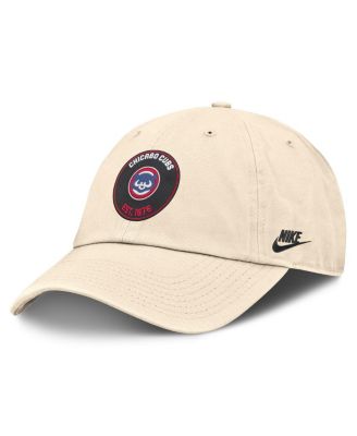 Nike - Men's Natural Chicago Cubs Cooperstown Collection Club Adjustable Hat