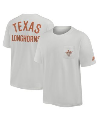 Nike - Men's Gray Texas Longhorns Legacy 2-Hit Max90 Pocket T-Shirt