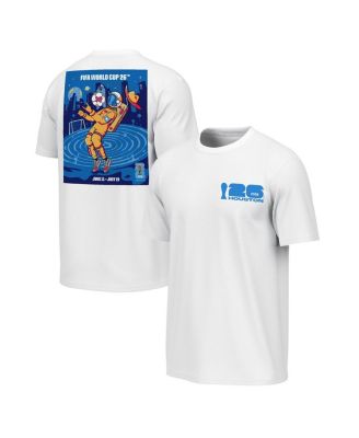 Outerstuff - Men's White 2026 FIFA World Cup Houston Host City Poster Graphic T-Shirt