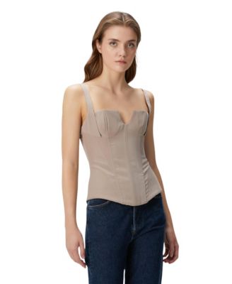 Women's Structured Corset Top