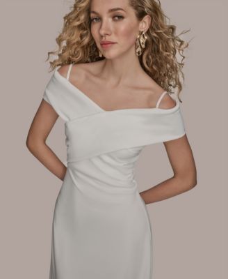 Women's Criss-Cross Off-Shoulder Dress