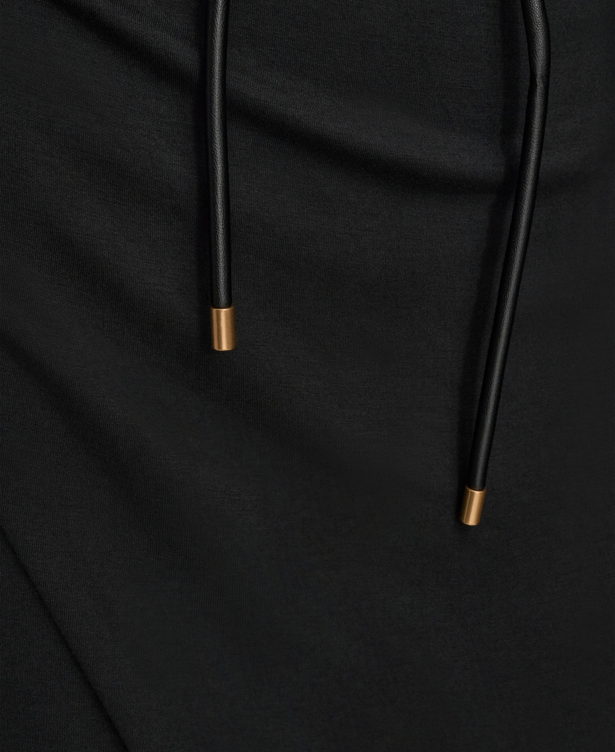 Donna Karan New York Women's Jewel-Neck Faux-Wrap Dress